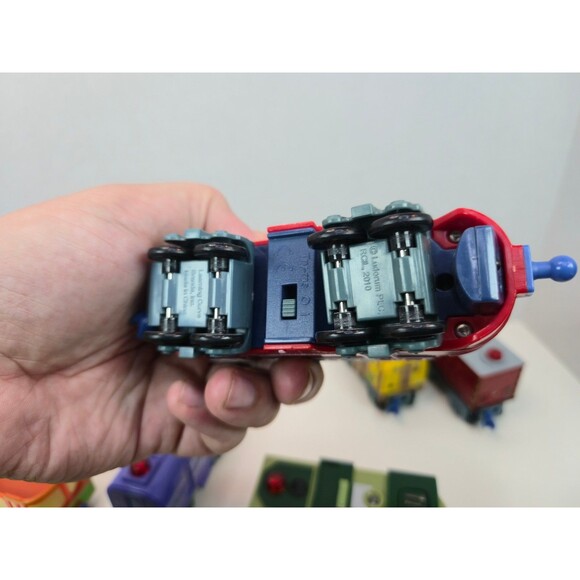 Chuggington Lot Of 8 Learning Curve 2010 Interactive Trains - Untested - Picture 15 of 16